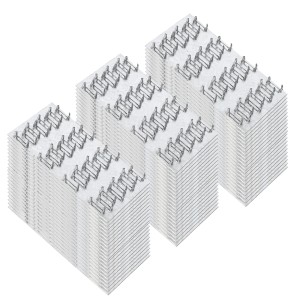 Truss Plates 2 X 4 Inch, 30Pcs Pronged Truss Mending Plate with Nail Teeth, Steel Mounting Brackets for Roofing Wood Connector 20 Ga Thick 8mm Nail Teeth