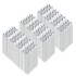 Truss Plates 2 X 4 Inch, 30Pcs Pronged Truss Mending Plate with Nail Teeth, Steel Mounting Brackets for Roofing Wood Connector 20 Ga Thick 8mm Nail Teeth