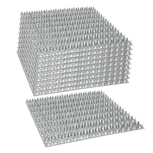 Pronged 8 X 8 Truss Mending Plates,Truss Brackets for Wood Connection,Galvanized Mending Plates with Nail-Teeth(10 Pack)