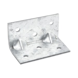 20 Pcs Corner Brace for Wood Small Angle Brackets Versatile L Brackets with Reinforing Ribs,Anti-Rust and Reinforcing,2MM Thickness,2.36x1.26x1.26in