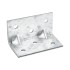 20 Pcs Corner Brace for Wood Small Angle Brackets Versatile L Brackets with Reinforing Ribs,Anti-Rust and Reinforcing,2MM Thickness,2.36x1.26x1.26in