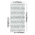 20 Pack Truss Plates 3x6 Inch, Pronged Truss Mending Plate with Nail Teeth, Tie Plate for Roofing Wood Connector 20 Ga Thick 8mm Nail Teeth